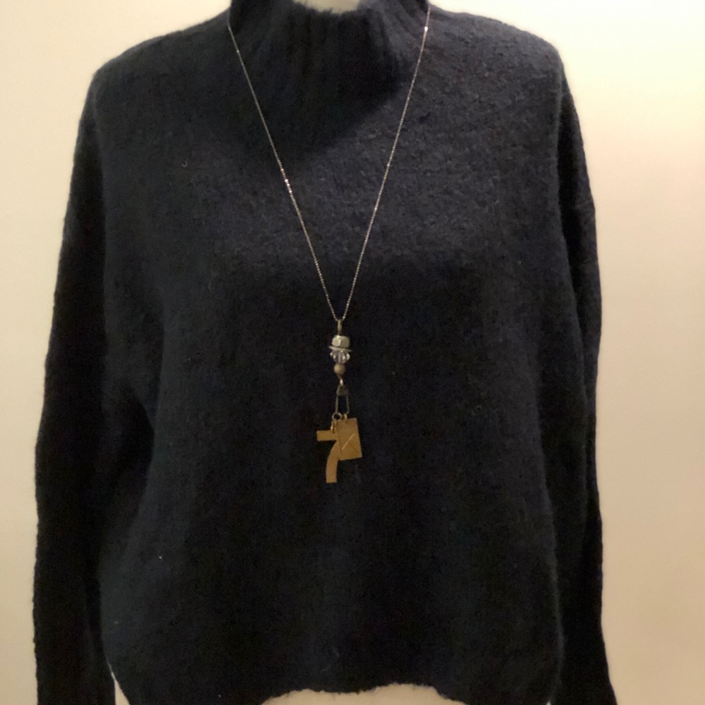 Cozy Navy Sweater